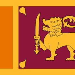 Sri Lanka Flag UHD 4K Wallpapers