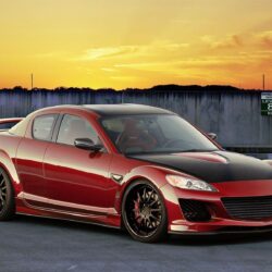 red mazda rx8 wallpaper