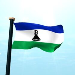 Lesotho Flag 3D Free Wallpapers for Android