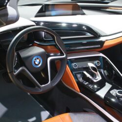 2013 BMW i8 Roadster Concept Interior LA Auto Show