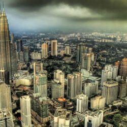 Petronas Towers, Kuala Lumpur, Malaysia HD desktop wallpapers