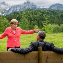 That Time Obama and Angela Merkel’s Conversation Turned Into a Scene