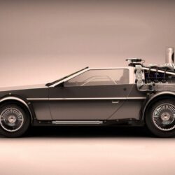 Car From Back To The Future Wallpapers