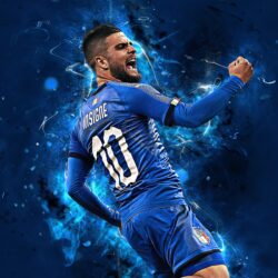 Download wallpapers 4k, Lorenzo Insigne, abstract art, Italy
