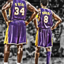 Shaq and Kobe by lisong24kobe