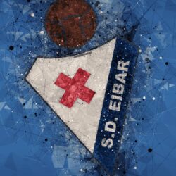 Download wallpapers SD Eibar, 4k, creative logo, Spanish football