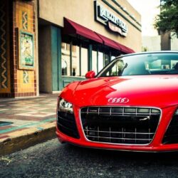 Red Audi R8 HD Wallpapers 1080p Super Cars