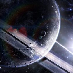 Planet and asteroids photo HD wallpapers