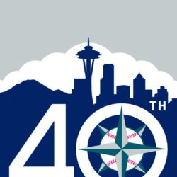 Seattle Mariners 40th Anniversary iPhone Wallpapers