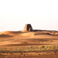 Alien in Sudan: Bajrawia,Meroe,Northern Sudan
