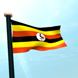 Uganda Flag 3D Free Wallpapers