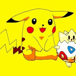 Togepi And Pikachu