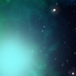 Download Green Nebula, Stars, Cosmos, Galaxy Wallpapers