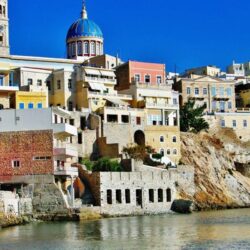 Syros Island Greece desktop PC and Mac wallpapers