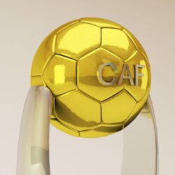 3D model CAF Champions League trophe