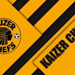 Download wallpapers Kaizer Chiefs FC, 4k, South African Football