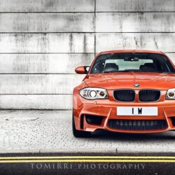 Valencia Orange BMW 1M Photoshoot