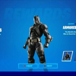 FORTNITE Armored Batman Zero Skin