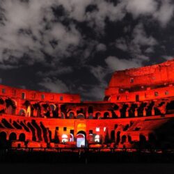 Download Beautiful Red Colosseum Wallpapers