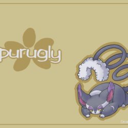 Purugly Desktop Wallpapers by OrcaCookie