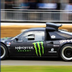 900hp Monster Ford RS200 attacks Goodwood