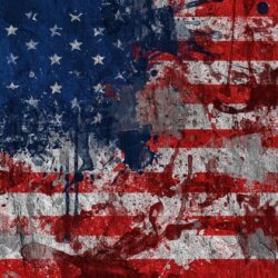 Dirty Painting American Flag Exclusive HD Wallpapers