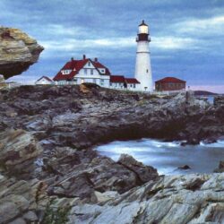 Lighthouses: Portland Head Lighthouse Photography Lake Waterscape