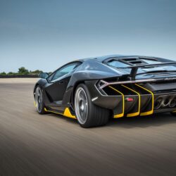 Lamborghini Centenario Coupe Rear 4K Wallpapers