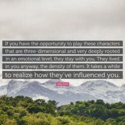 Sally Field Quote: “If you have the opportunity to play these