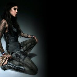 Wallpapers : model, tattoo, fashion, Kat Von D, , human