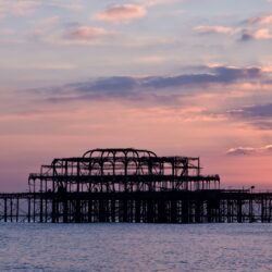 West Pier In Brighton, England Wallpapers