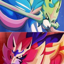 Zacian and zamazenta