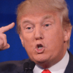 Donald Trump Hand Gestures iPhone 6 Wallpapers