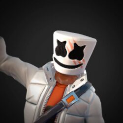 Marshmello Fortnite skin Epic Games Wallpapers and Free Stock
