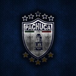 Download wallpapers CF Pachuca, Mexican football club, blue metal