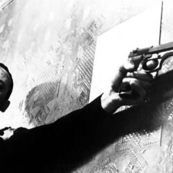 Jean Reno with a gun wallpapers and image