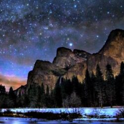 Way peaceful sky lovely yosemite national park wallpapers
