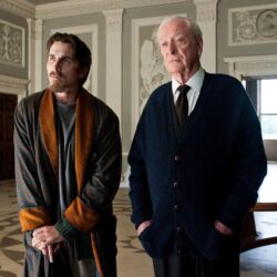 Michael Caine and Christopher Nolan and Oscar