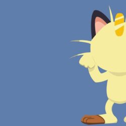 Pokemon Meowth Minimalist by Electro511