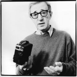 men, Film Directors, Actor, Woody Allen, Monochrome, Glasses