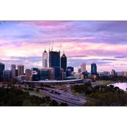 Perth Skyline by Furiousxr