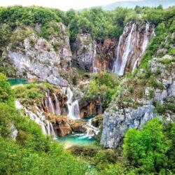 Waterfalls At Plitvice Lakes National Park ⛰ Wallpapers