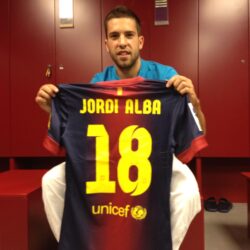 A very intense day for Jordi Alba