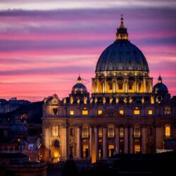 Download wallpapers rome, italy, vatican, st peters