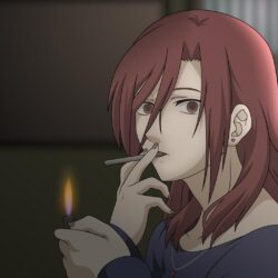 kara no kyoukai cigarettes aozaki touko High Quality Wallpapers,High