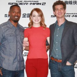 Jamie Foxx, Emma Stone and Andrew Garfield wallpapers