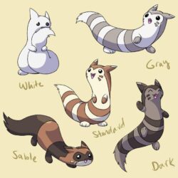 PokemonSubspecies: Furret by CoolPikachu29