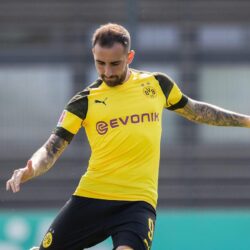 Alcacer much happier at Dortmund