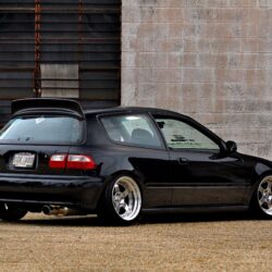 Picture Honda Civic eg6 Stance BellyScrapers Low CCW Black