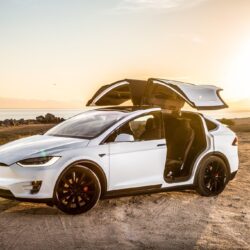 White Tesla Model X HD Wallpapers Photos 62159